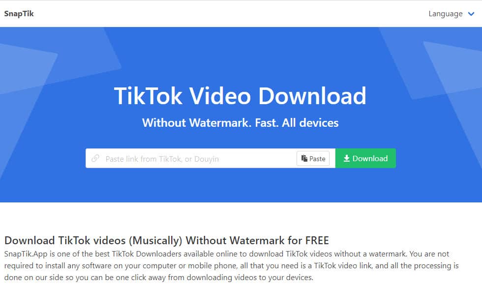 tai video tiktok