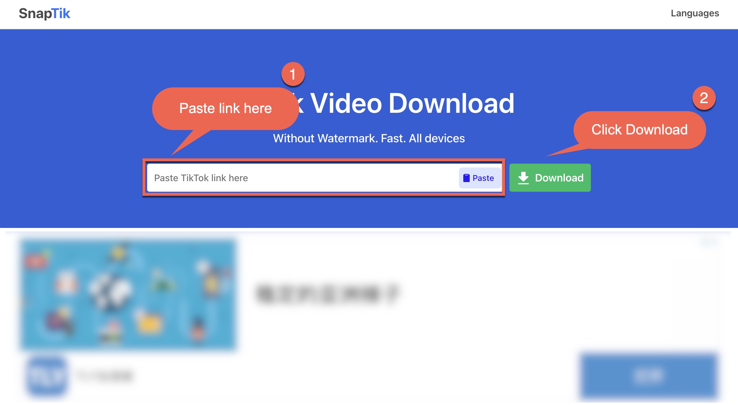 Download video TikTok PC
